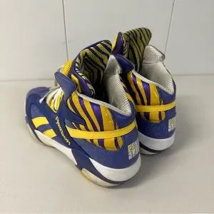 Reebok Shaq Attaq LSU Tigers Men\'s Pump Sneakers - Size 12 Reebok SHAQ Attaq Pump Men Size 11.5 LSU Tigers M40343  main image 4